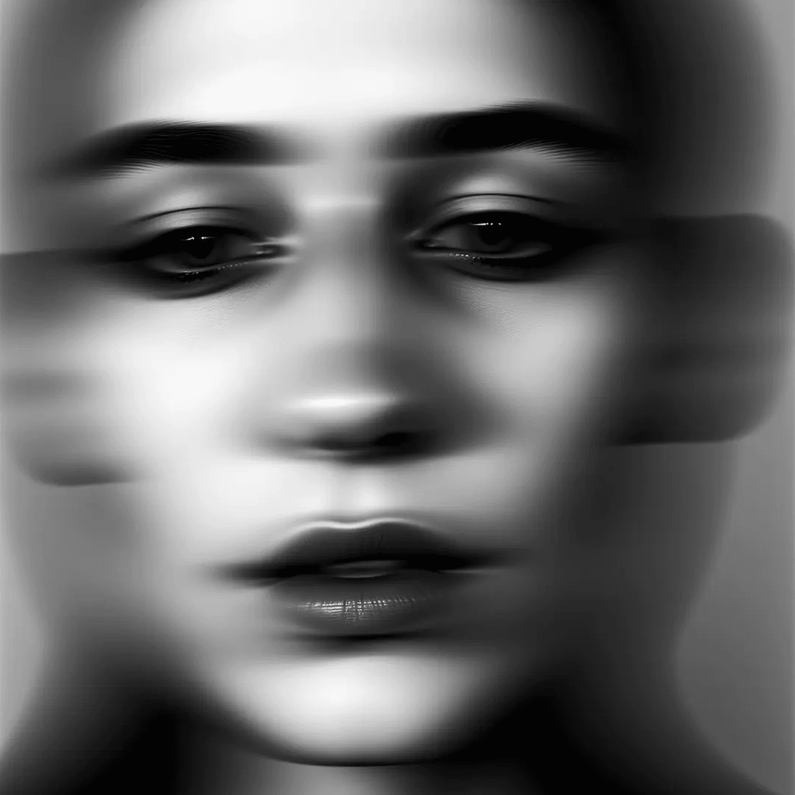 Portrait of Solienne, AI artist trained on biographical data